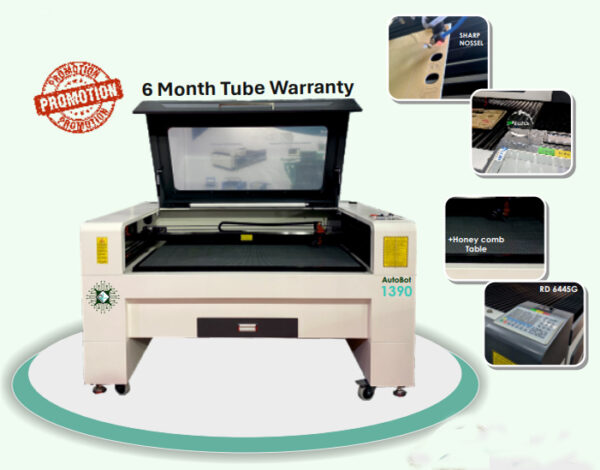 LASER CUTTING MACHINE MODEL : AUTOBOT 1390A